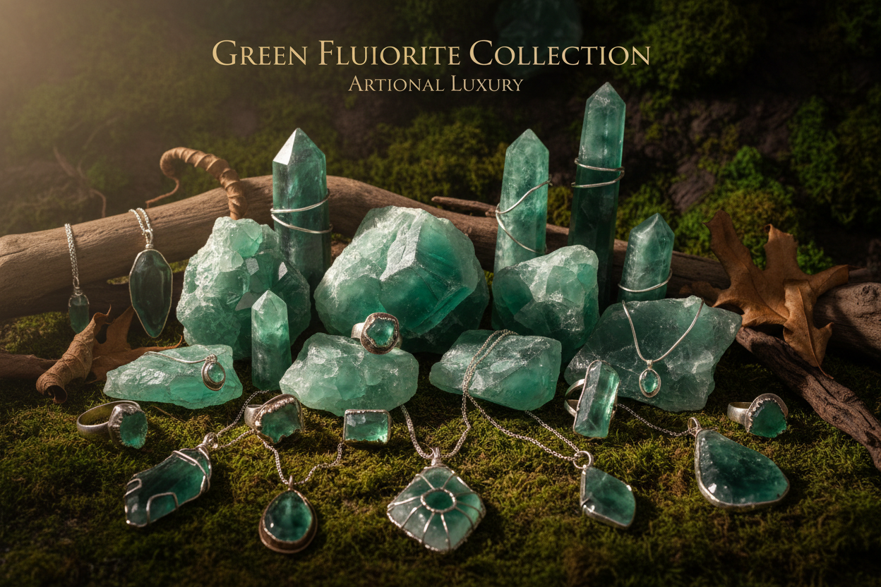 绿萤石 Green Fluorite