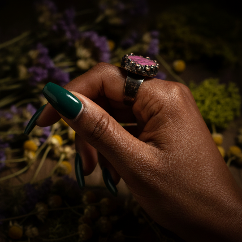 图2 - 侧面手指微卷+深绿棺材甲