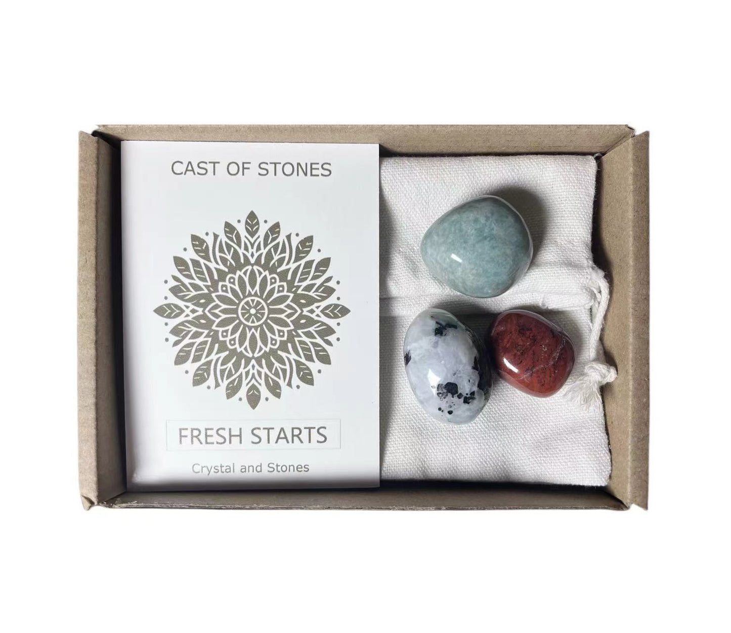 Natural Crystal Energy Stone Set | 6 Intentions
