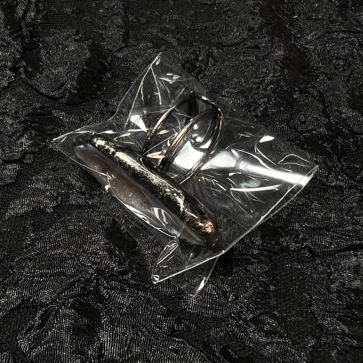 White Crystal & Agate Adjustable Ring — Handcrafted Boho Silver