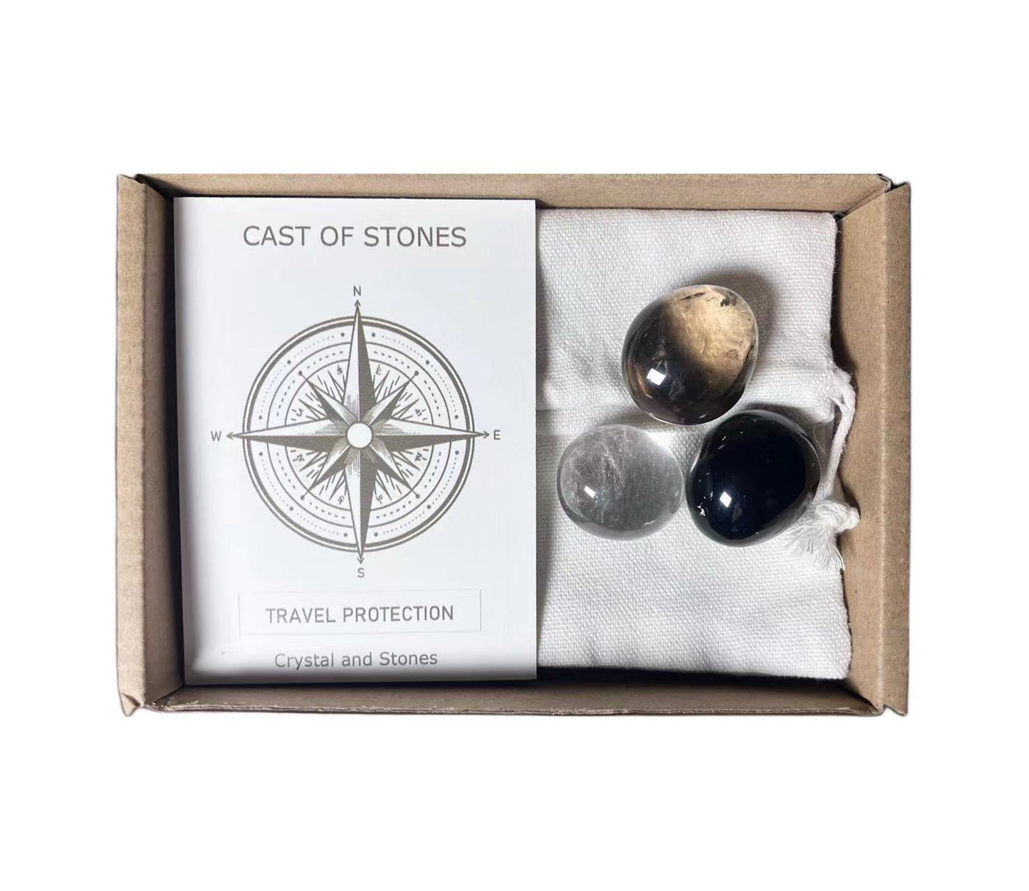 Natural Crystal Energy Stone Set | 6 Intentions