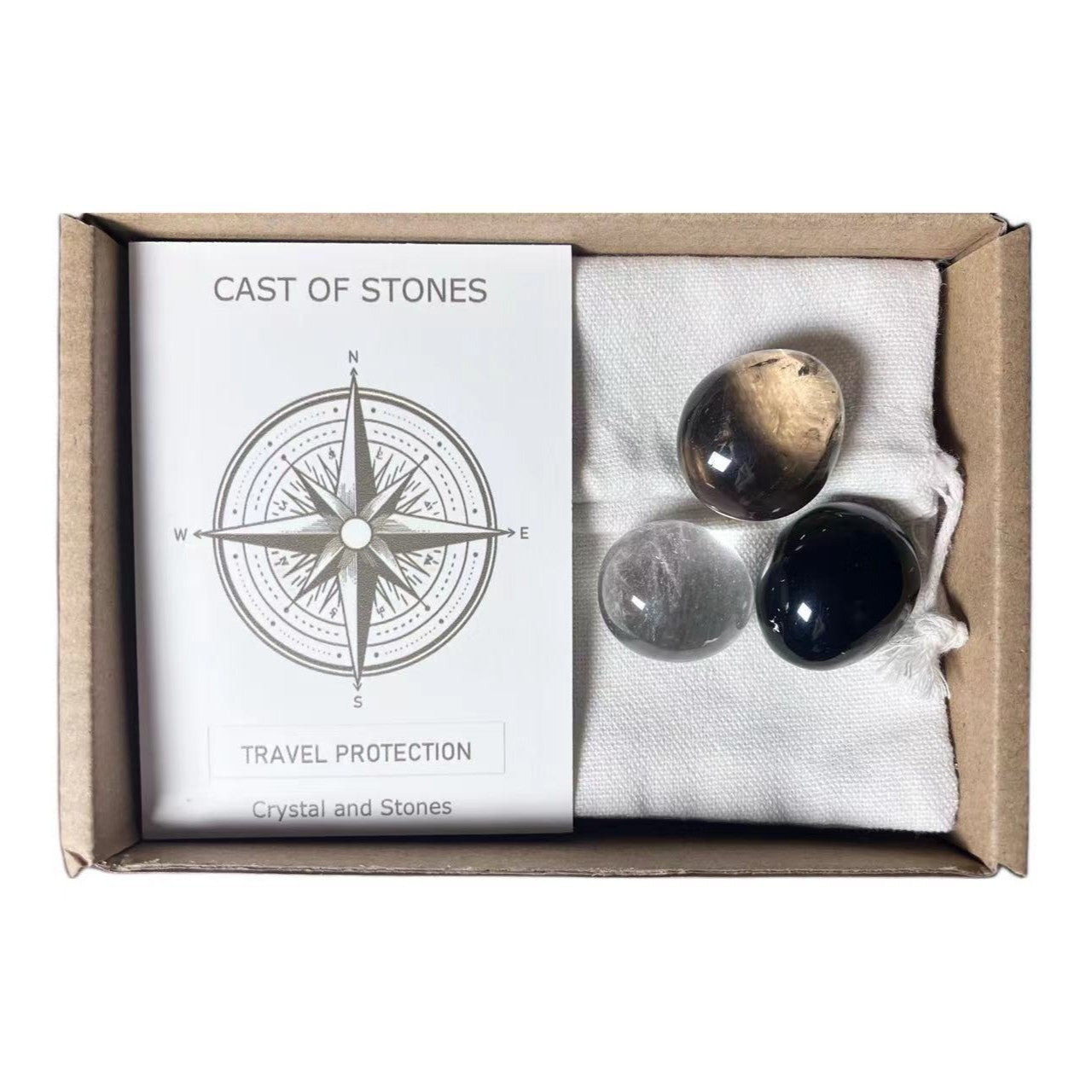 Natural Crystal Energy Stone Set | 6 Intentions