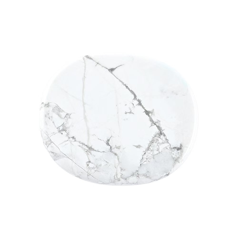 Natural Crystal Worry Stone – Oval Palm Stone for Meditation & Stress Relief