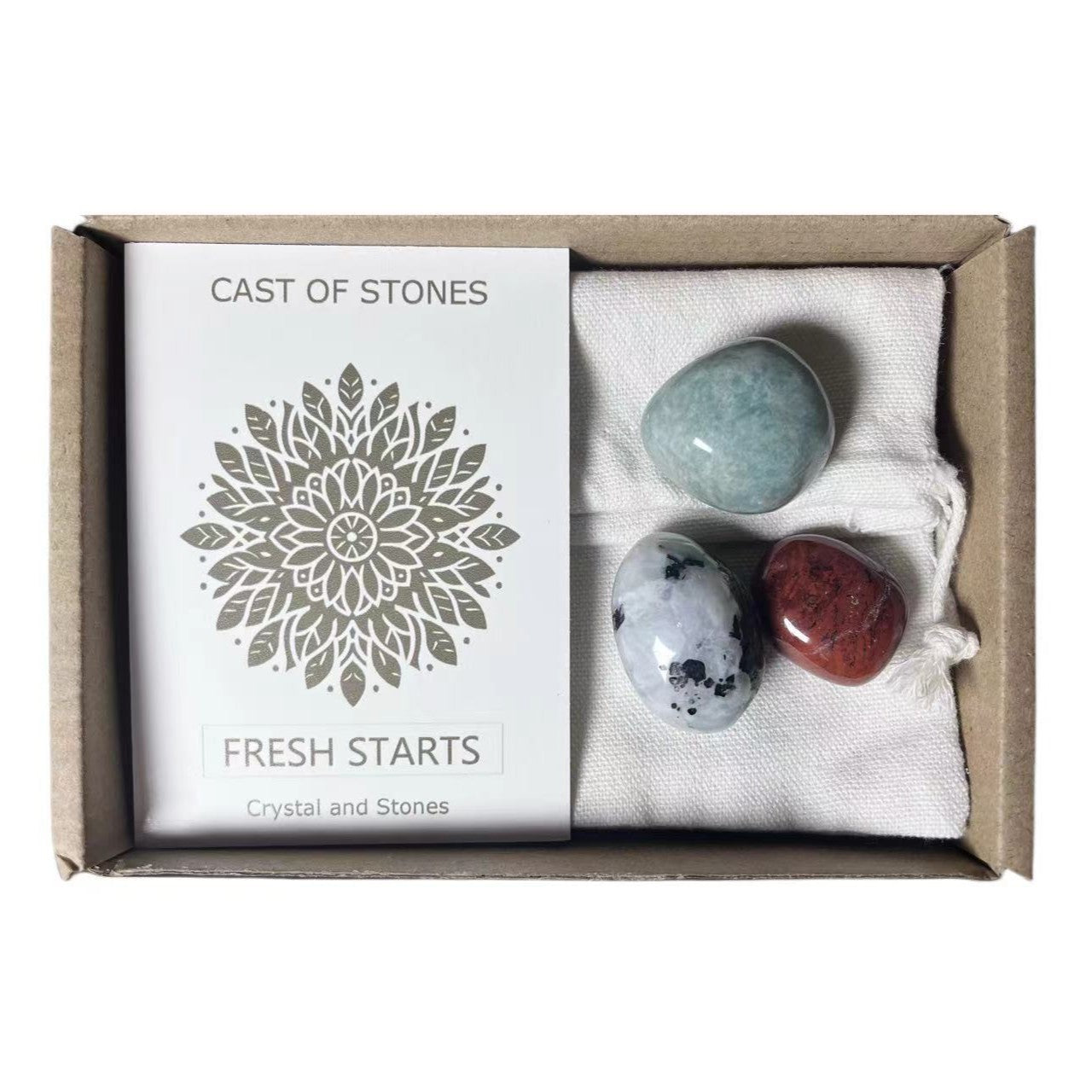 Natural Crystal Energy Stone Set | 6 Intentions