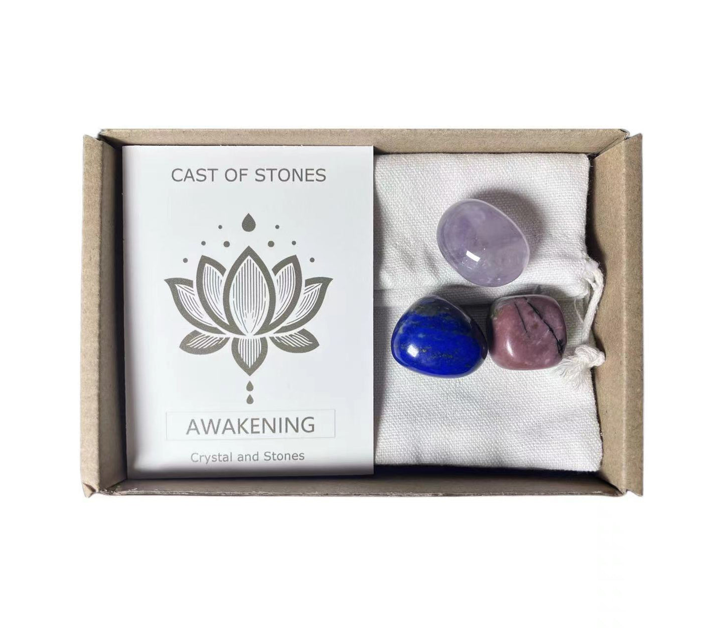 Natural Crystal Energy Stone Set | 6 Intentions