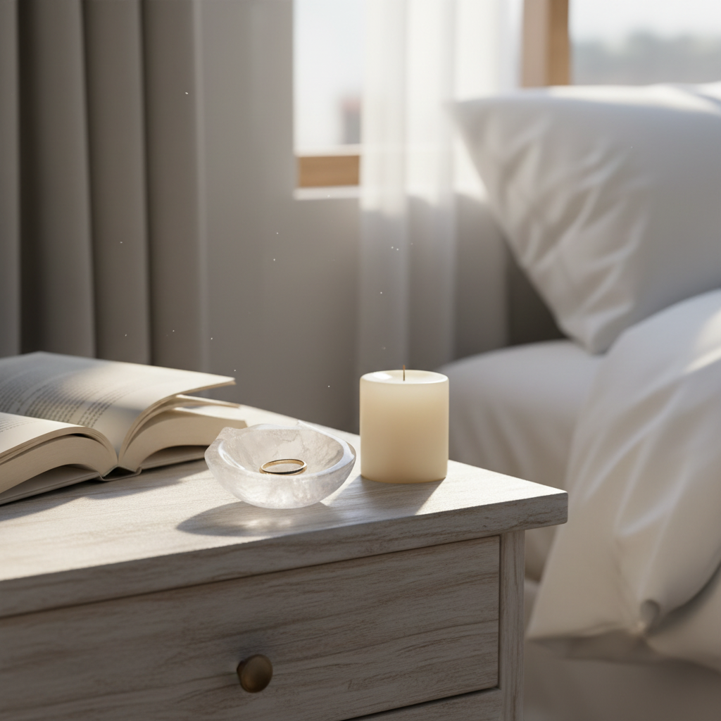 Cat Bowl - Nightstand Lifestyle