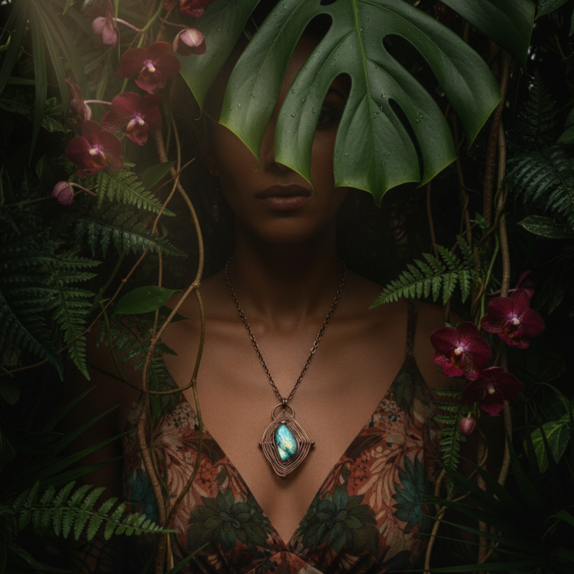 Mysterious Jungle Boho Necklace