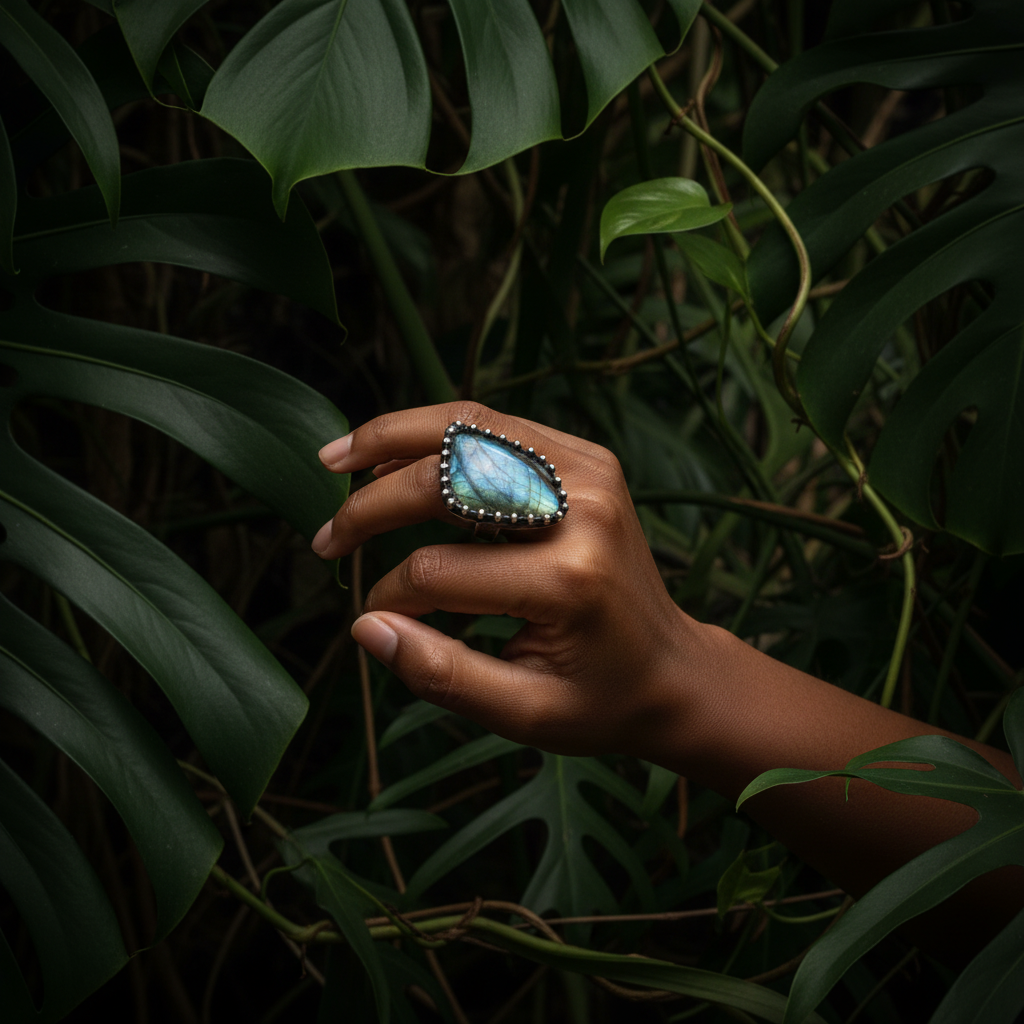 Ring on Hand 4