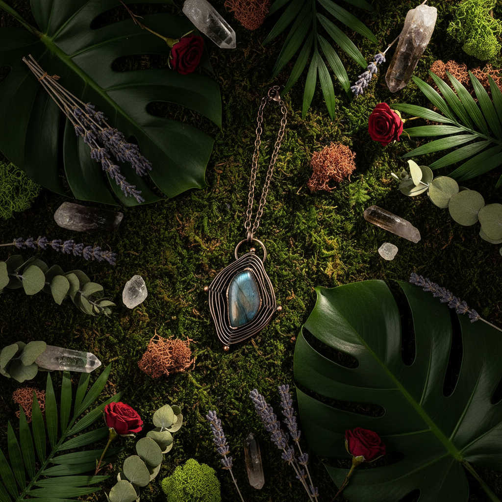 Spider Web Necklace - Image 4